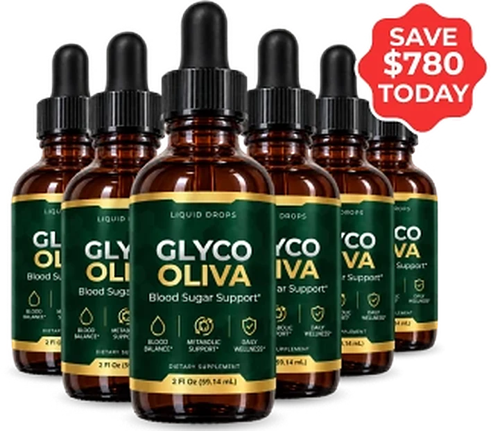 GlycoOliva 6 Bottles package