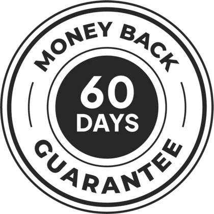 60-day money-back guarantee
